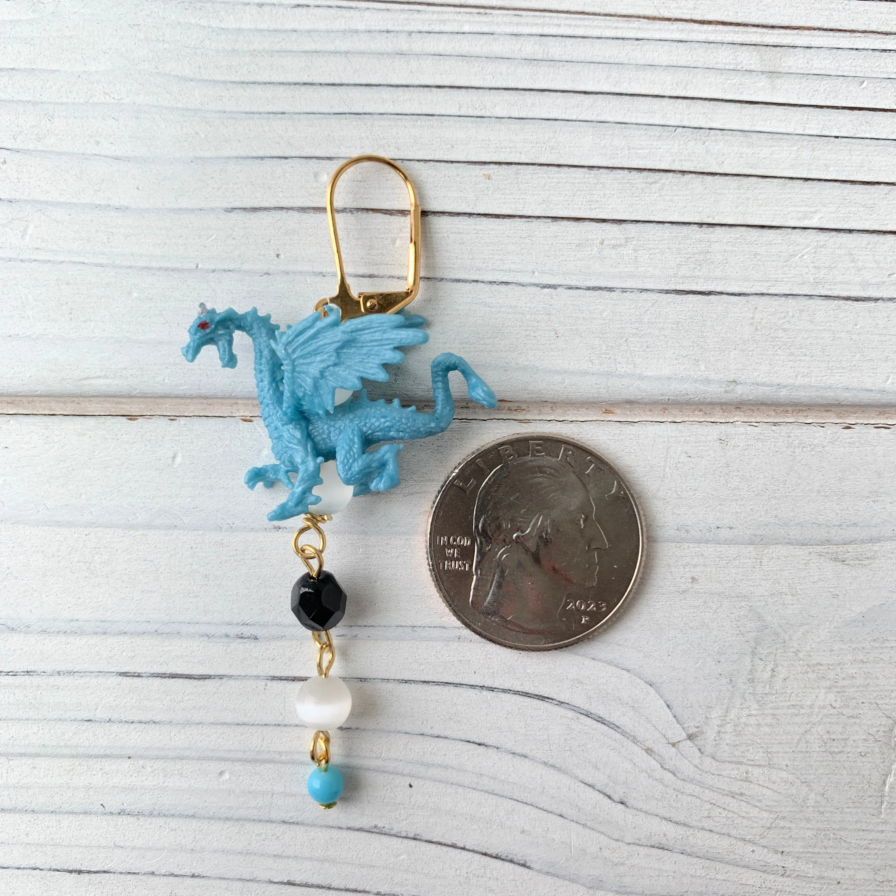 Mini Dragon Earrings