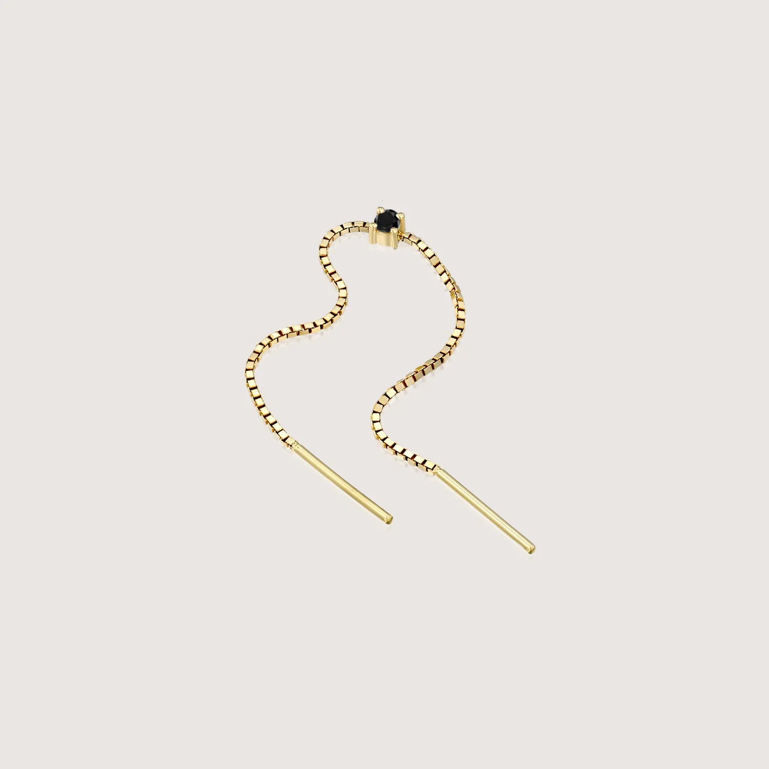 Nina Earring Black diamond