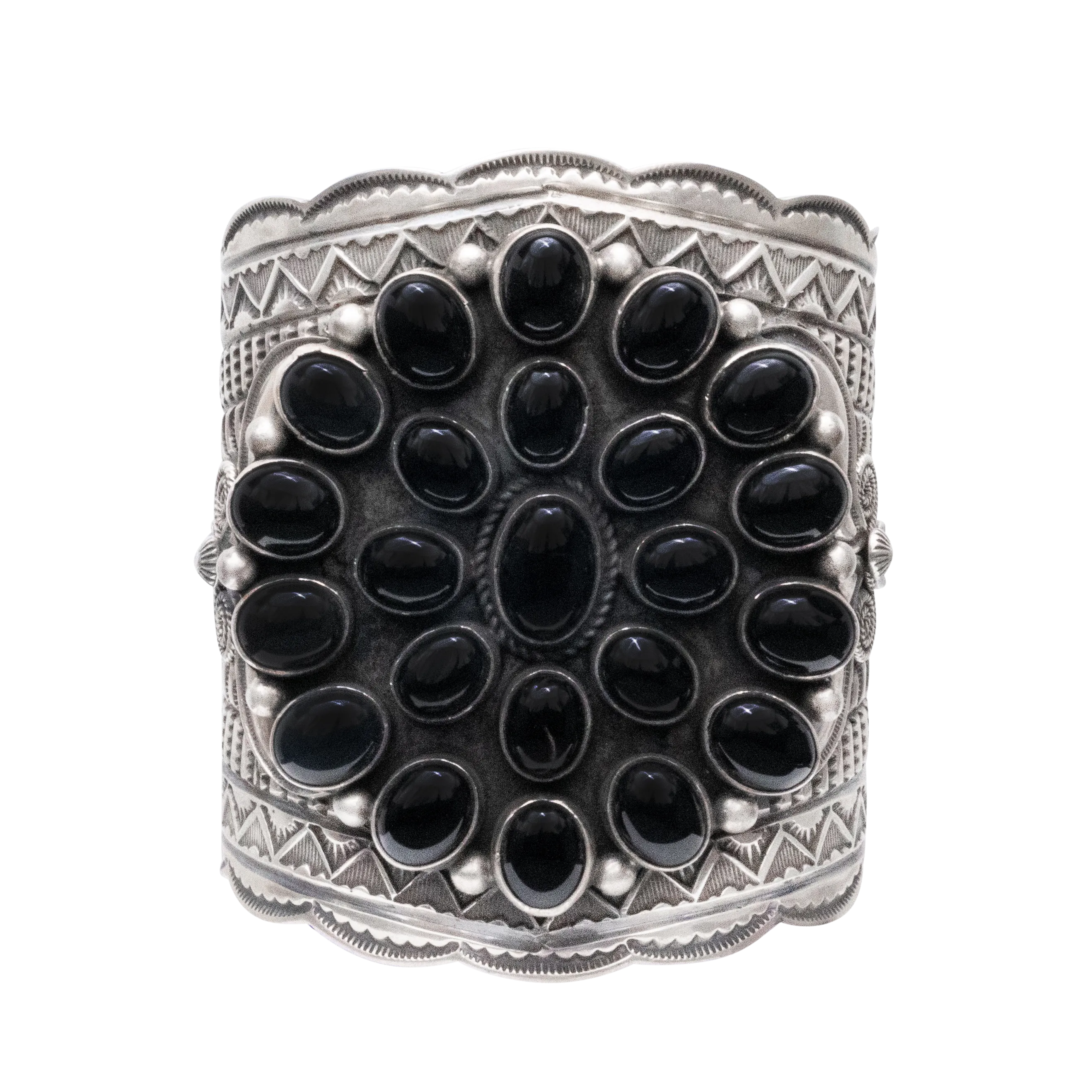 Onyx Cluster Cuff | Andy Cadman