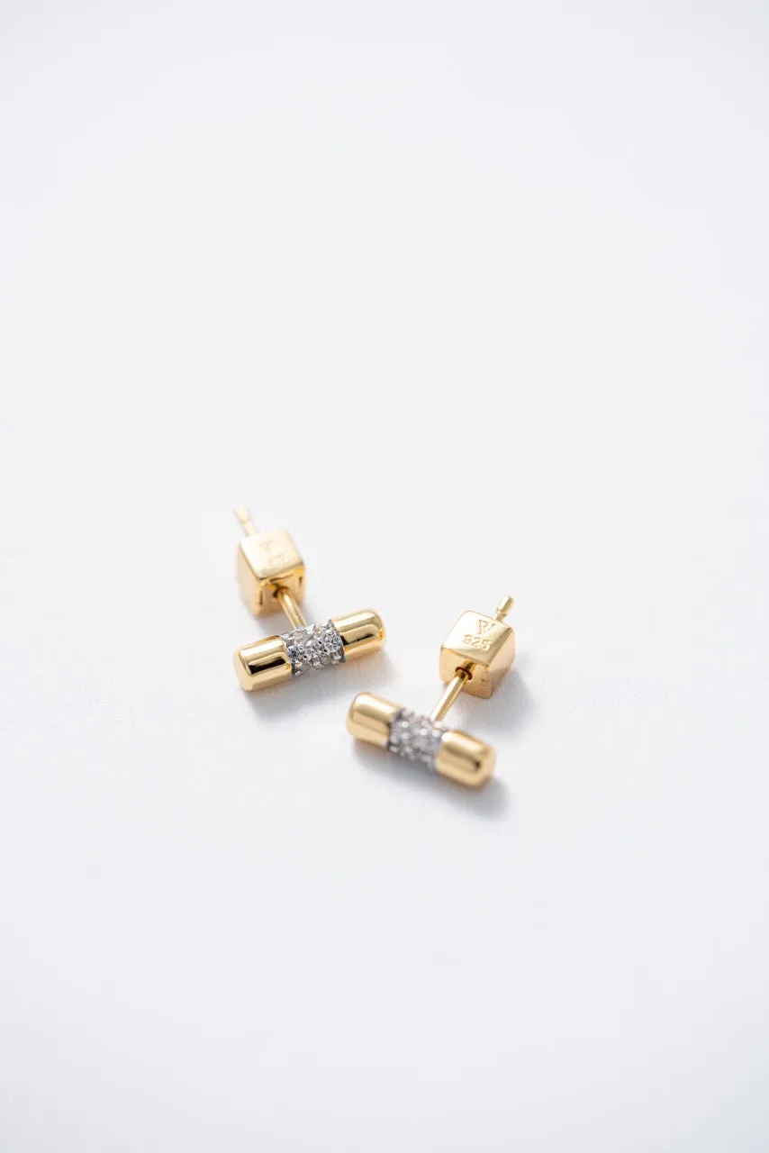 Pure Studs 14K Gold Plated