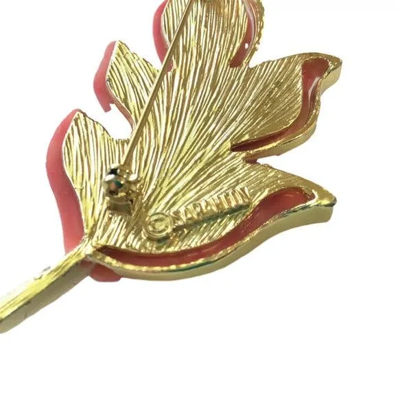 "Autumn Splendor" Leaf Brooch by Sarah Coventry