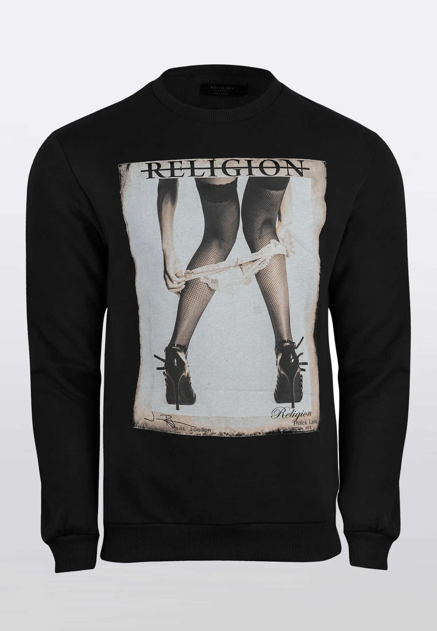 RELIGION PHOTO SWEAT BLACK