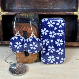 Sixpence Earrings and Teeny Tiny Tin Ink