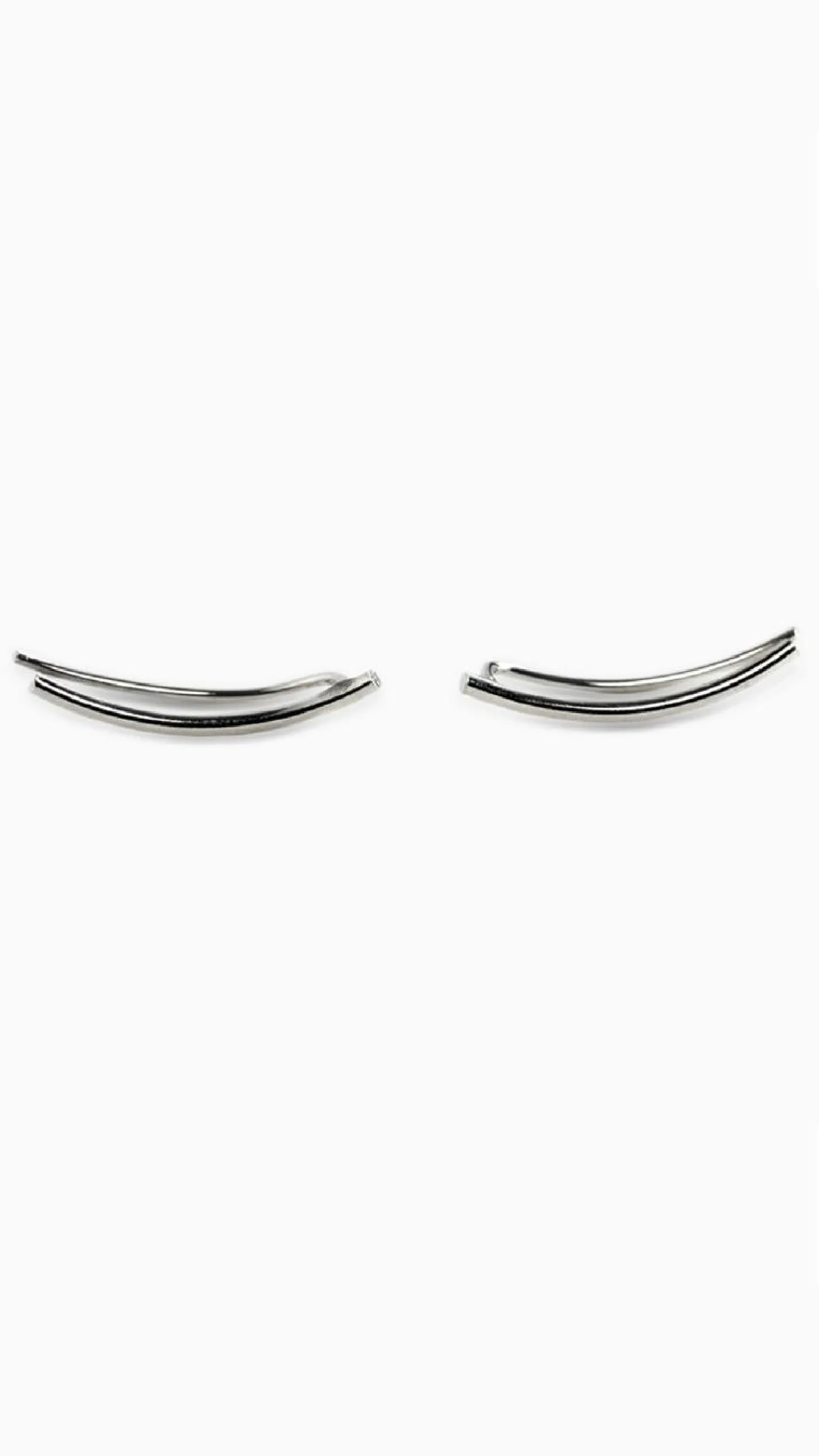 Sloane Modern Ear Climbers (Silver)