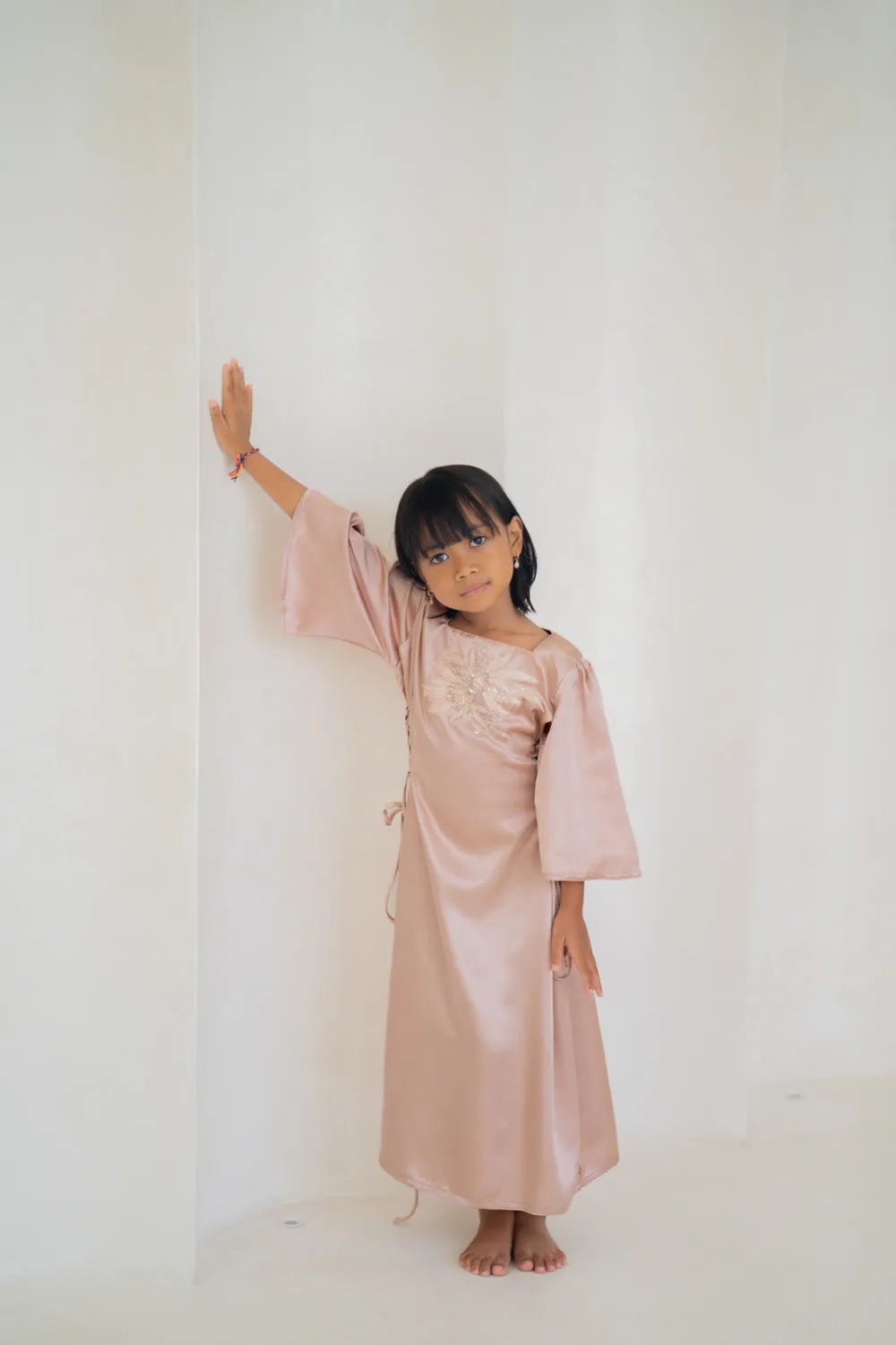 Soft Petal Kids Abaya