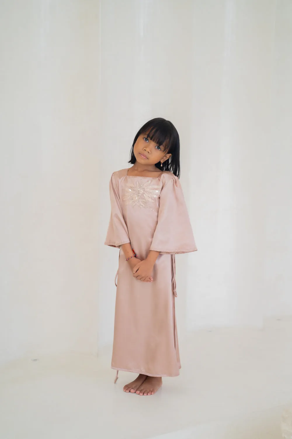 Soft Petal Kids Abaya