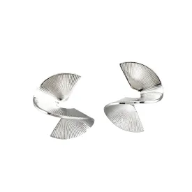 Solarwave Studs - Mini - Silver