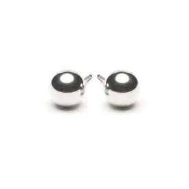 Sterling Silver 7 mm Ball Stud Earrings