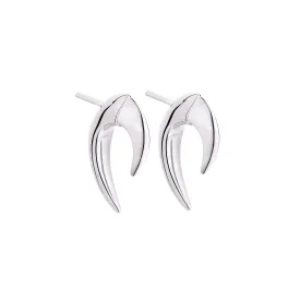 Talon Mini Earrings - Silver