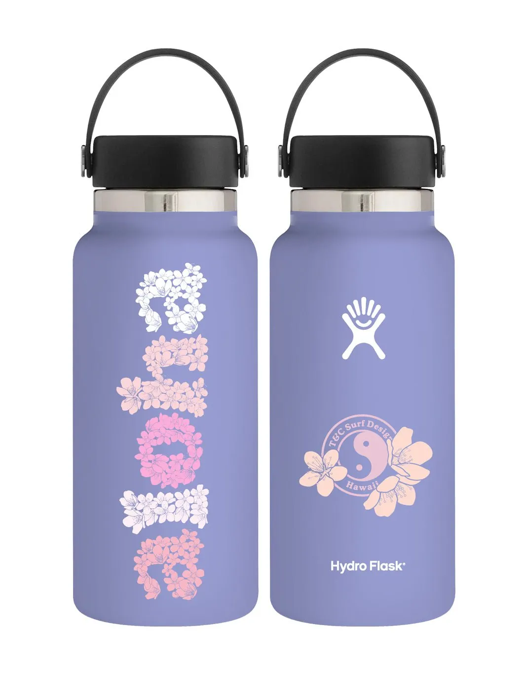 T&C Surf 32 oz Sakura Cluster Hydro Flask