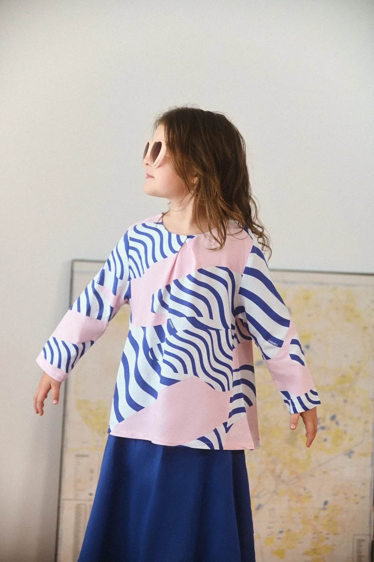 The Champions Pleat Blouse - Journey