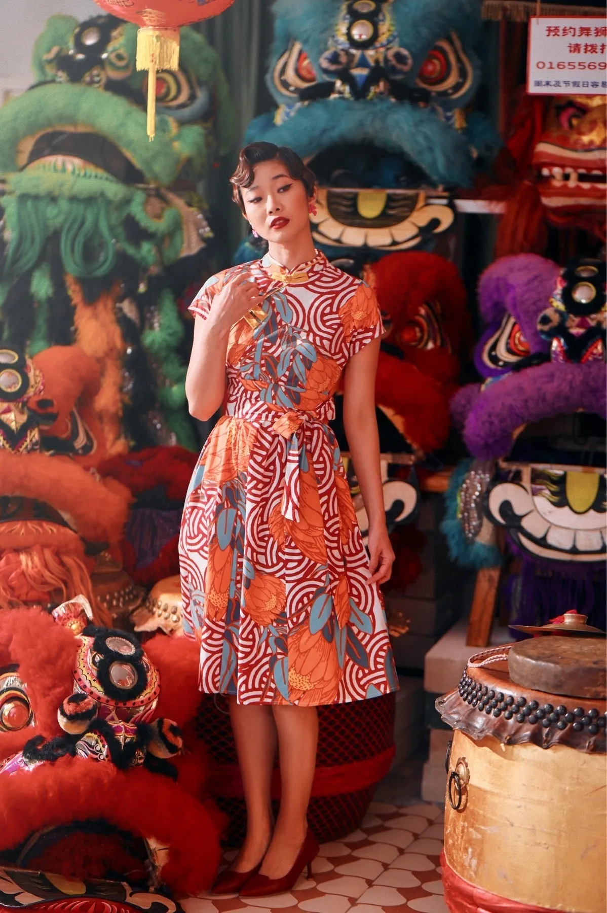 The Chinatown Women Blossom Dress - Bloom