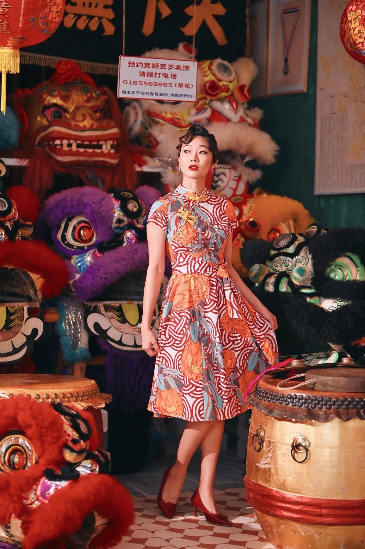 The Chinatown Women Blossom Dress - Bloom