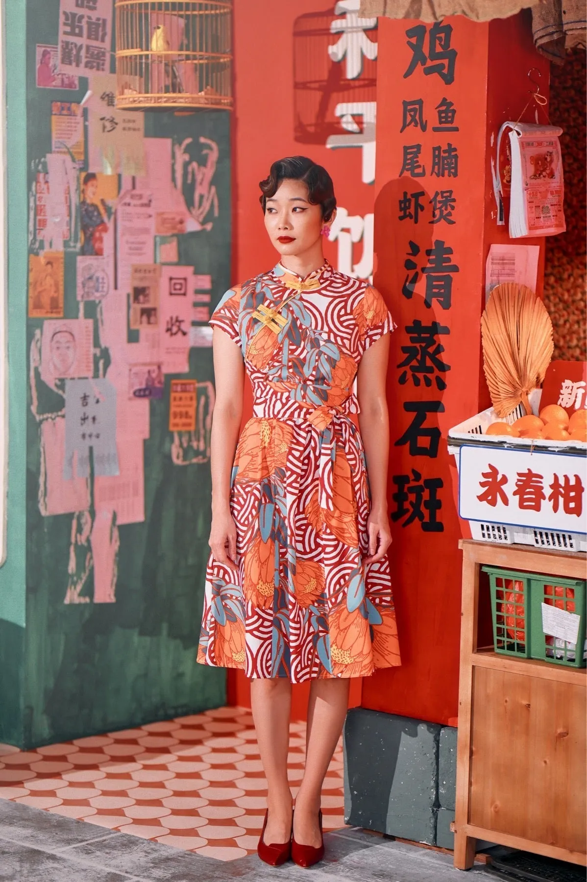 The Chinatown Women Blossom Dress - Bloom