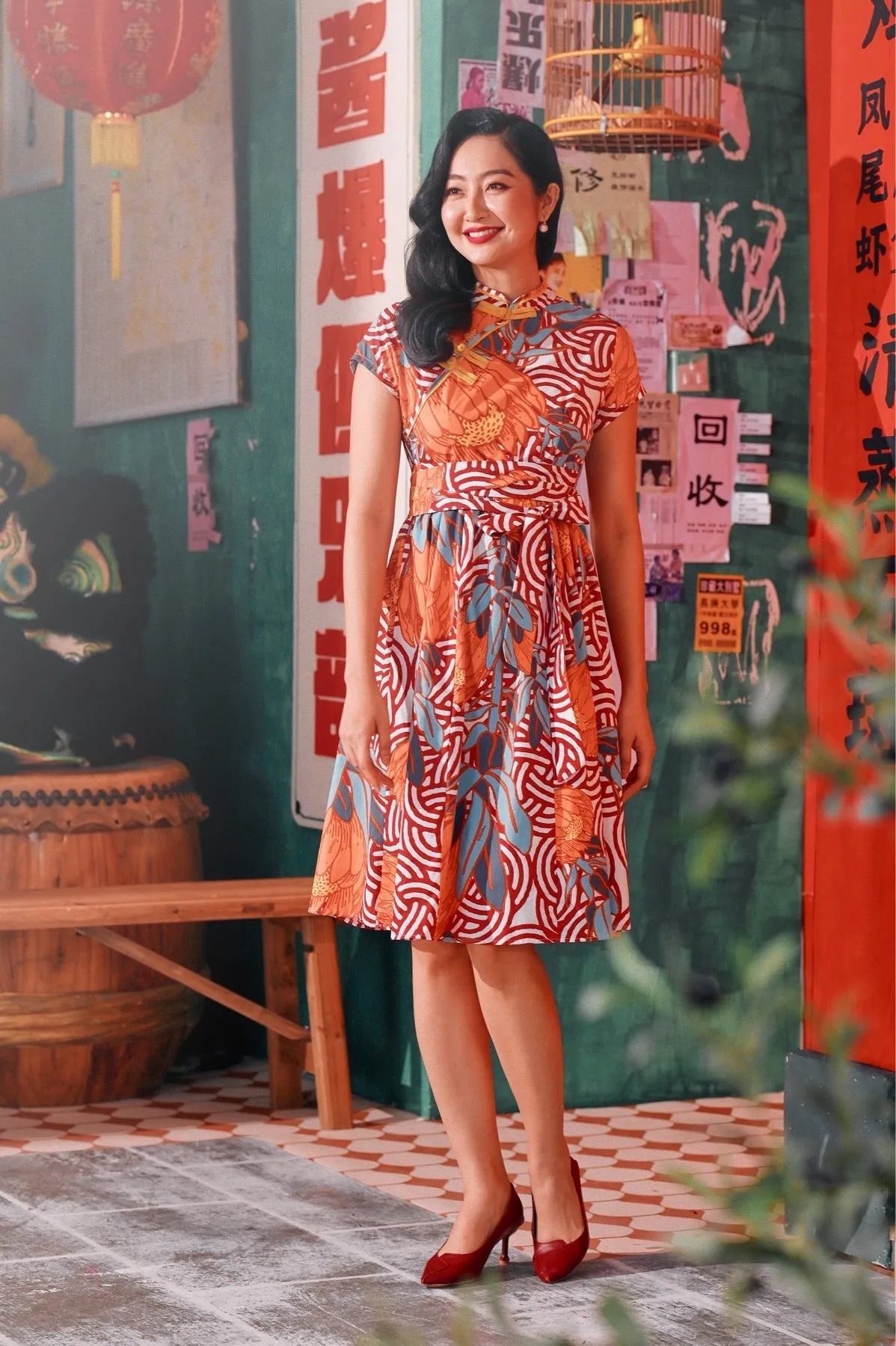 The Chinatown Women Blossom Dress - Bloom