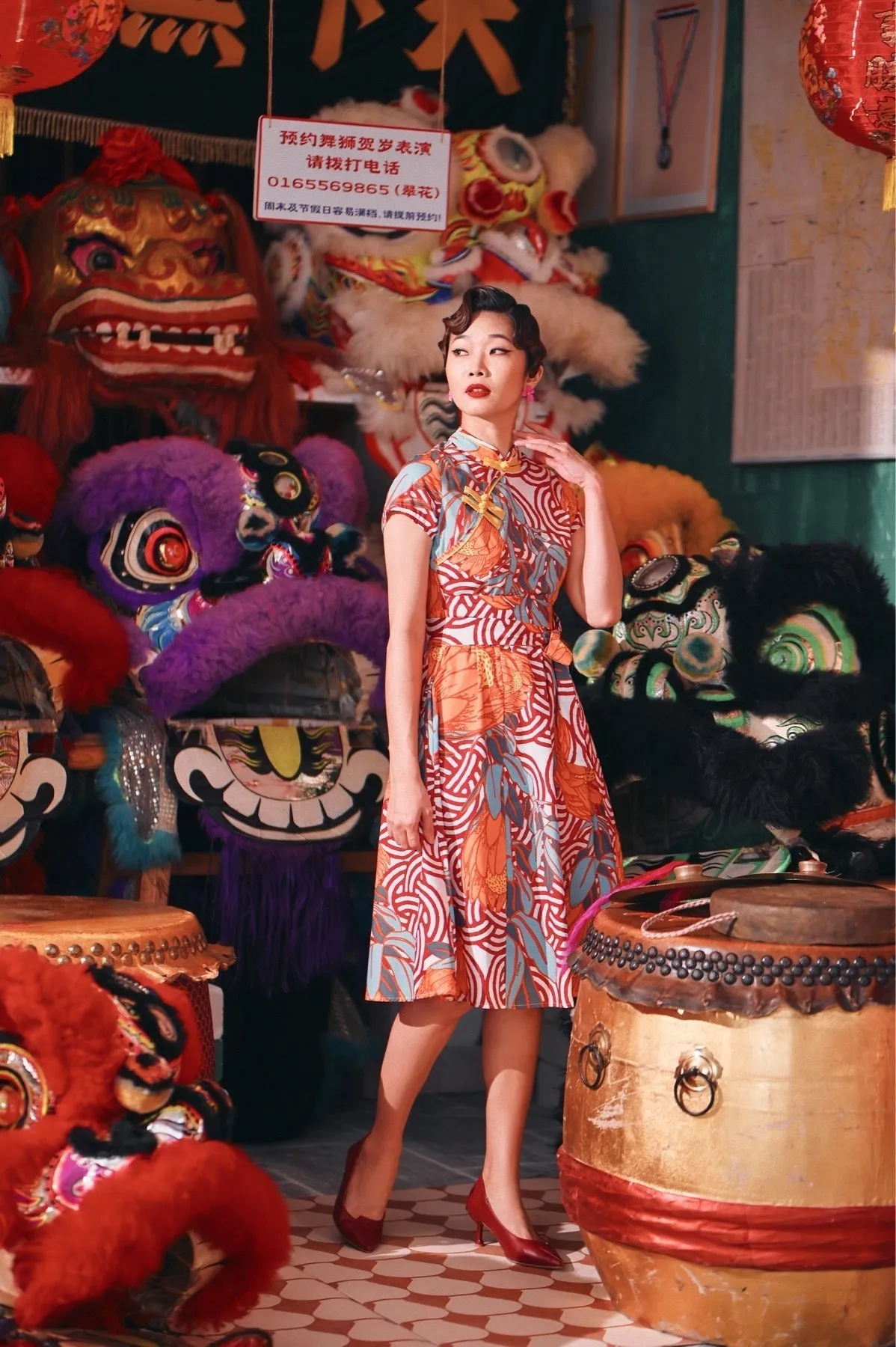 The Chinatown Women Blossom Dress - Bloom