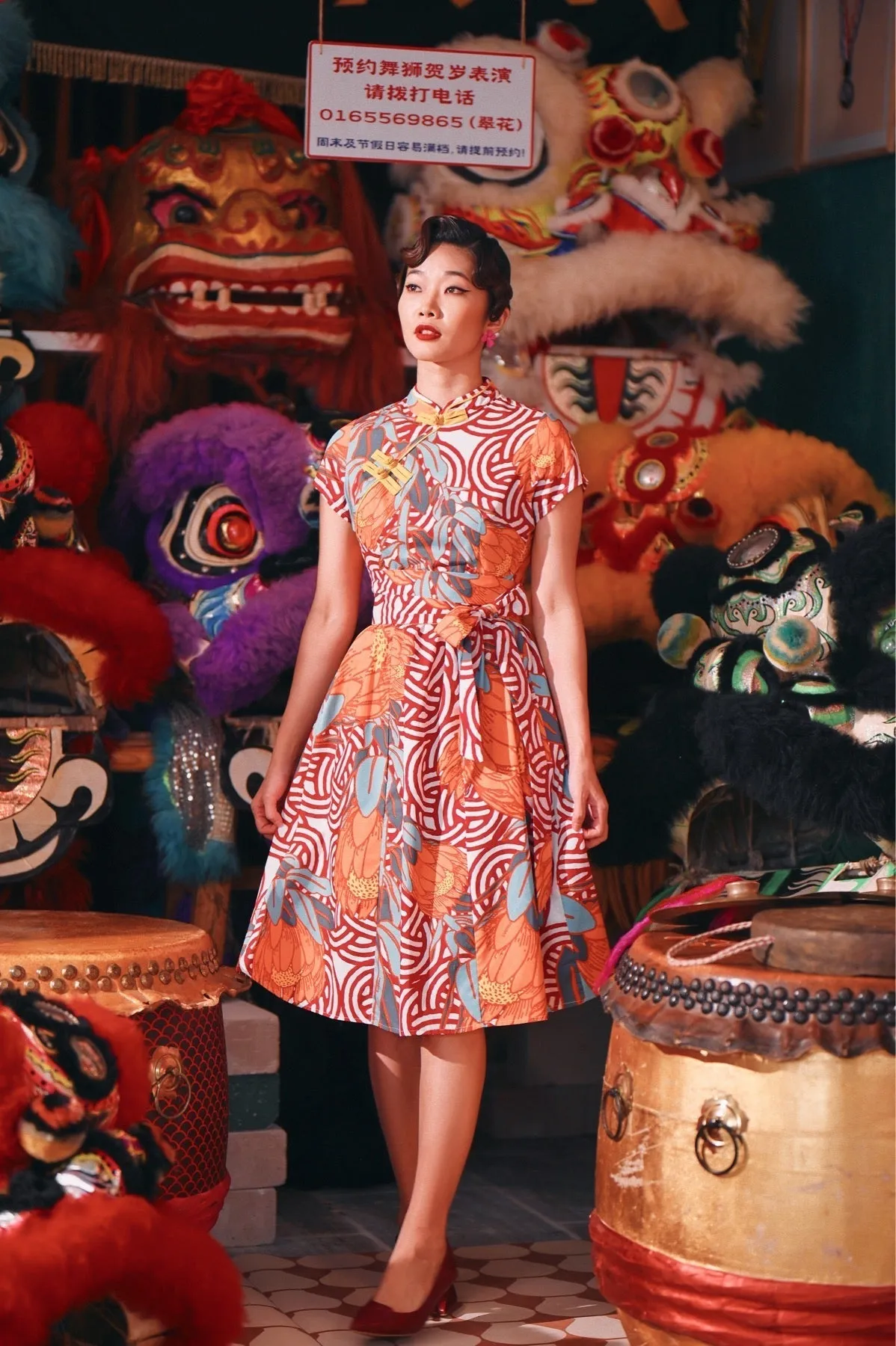 The Chinatown Women Blossom Dress - Bloom