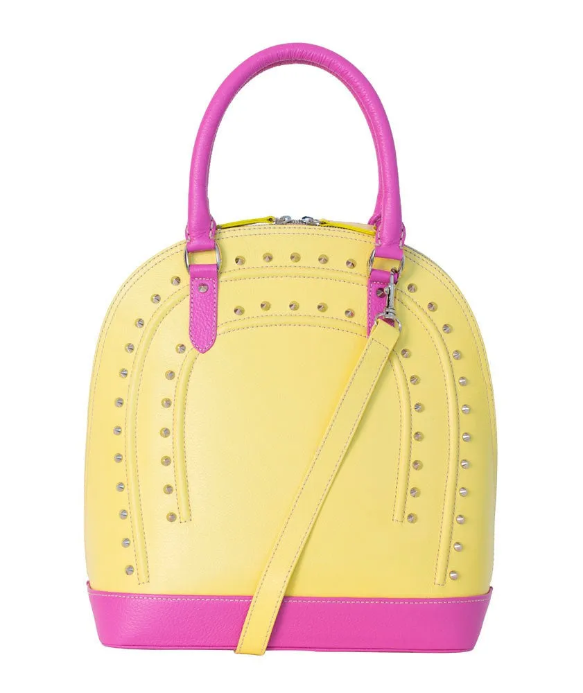 Yellow Stella Tote/ Shoulder Bag